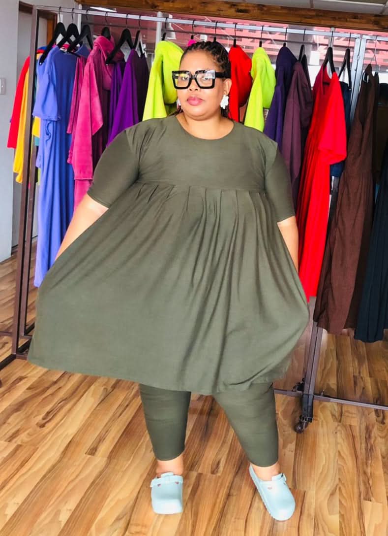 Plus Size Legging Set