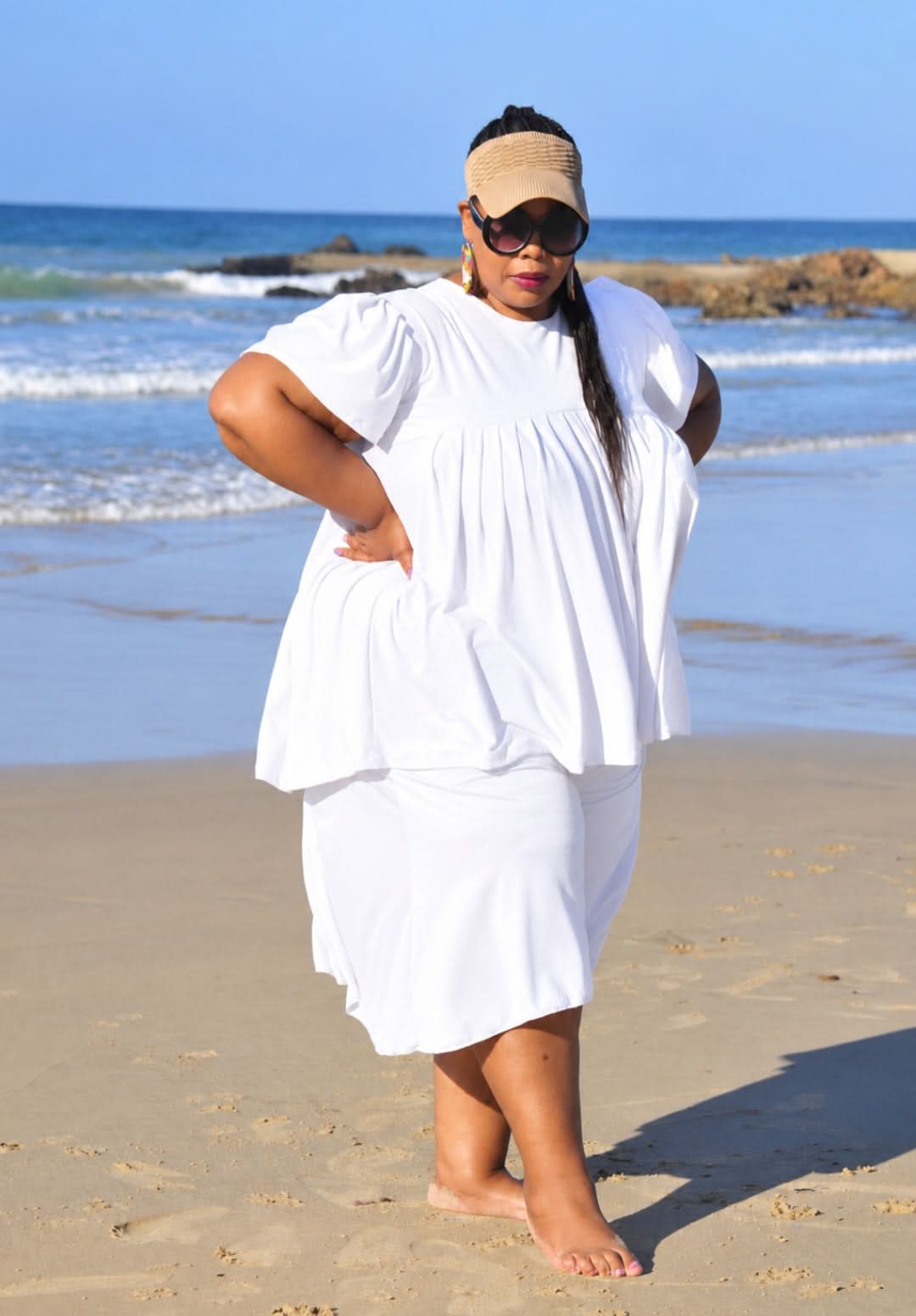 Plus Size Short Set