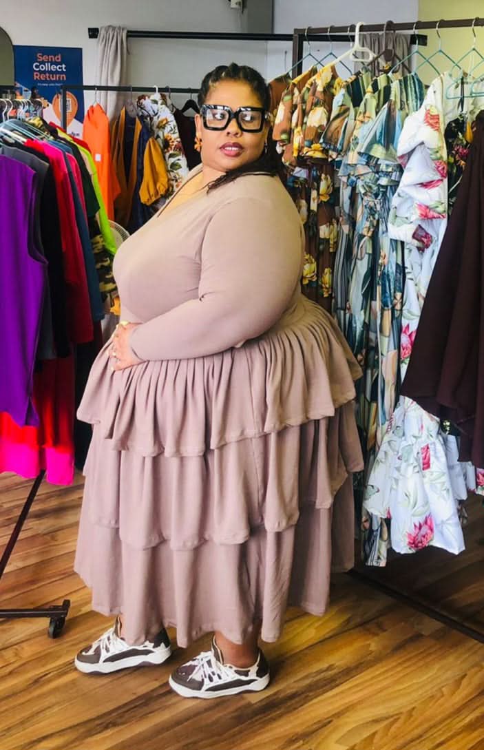 Plus Size 3 Step Dress