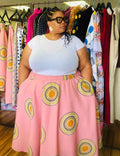 Plus Size Flared skirt