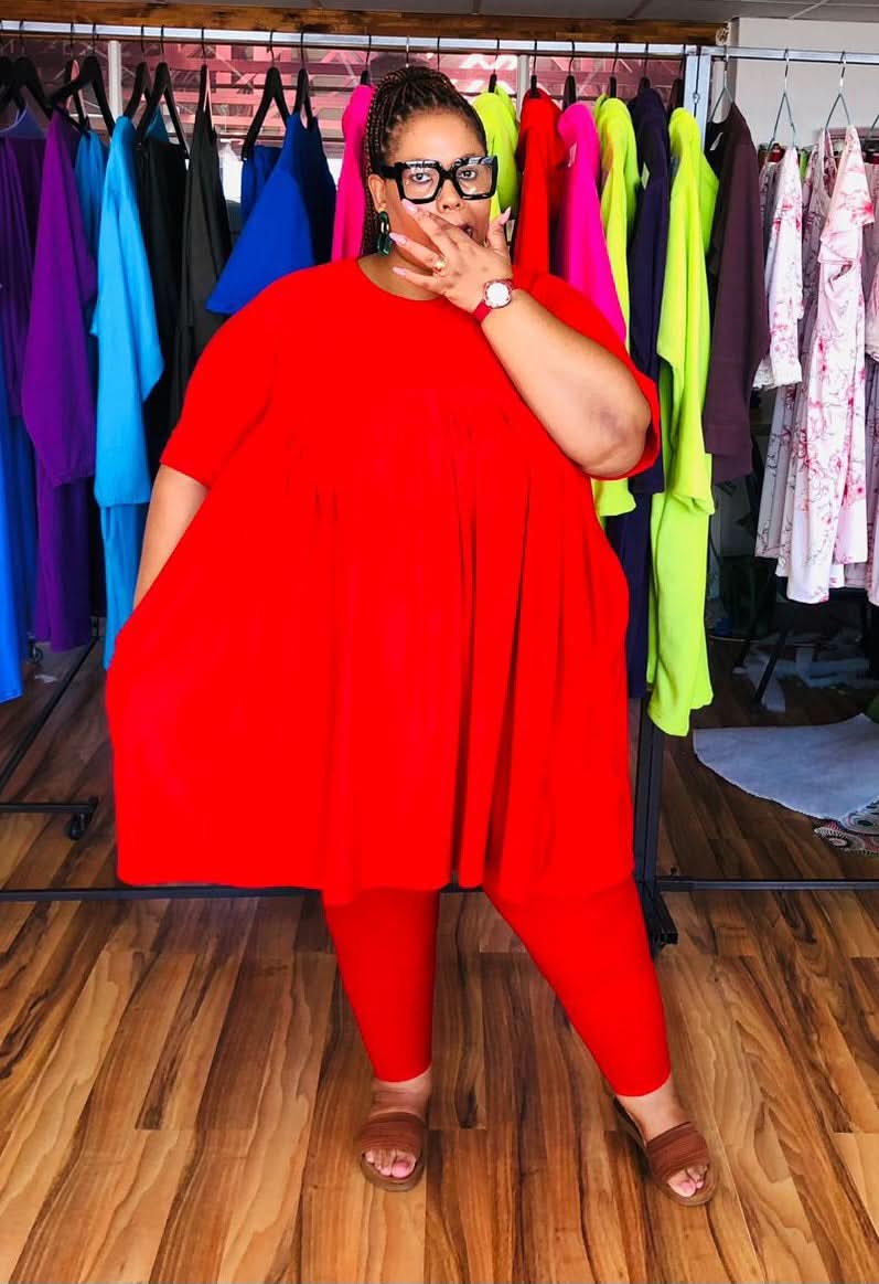 Plus Size Legging Set