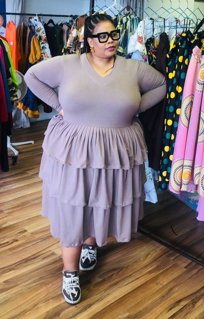 Plus Size 3 Step Dress