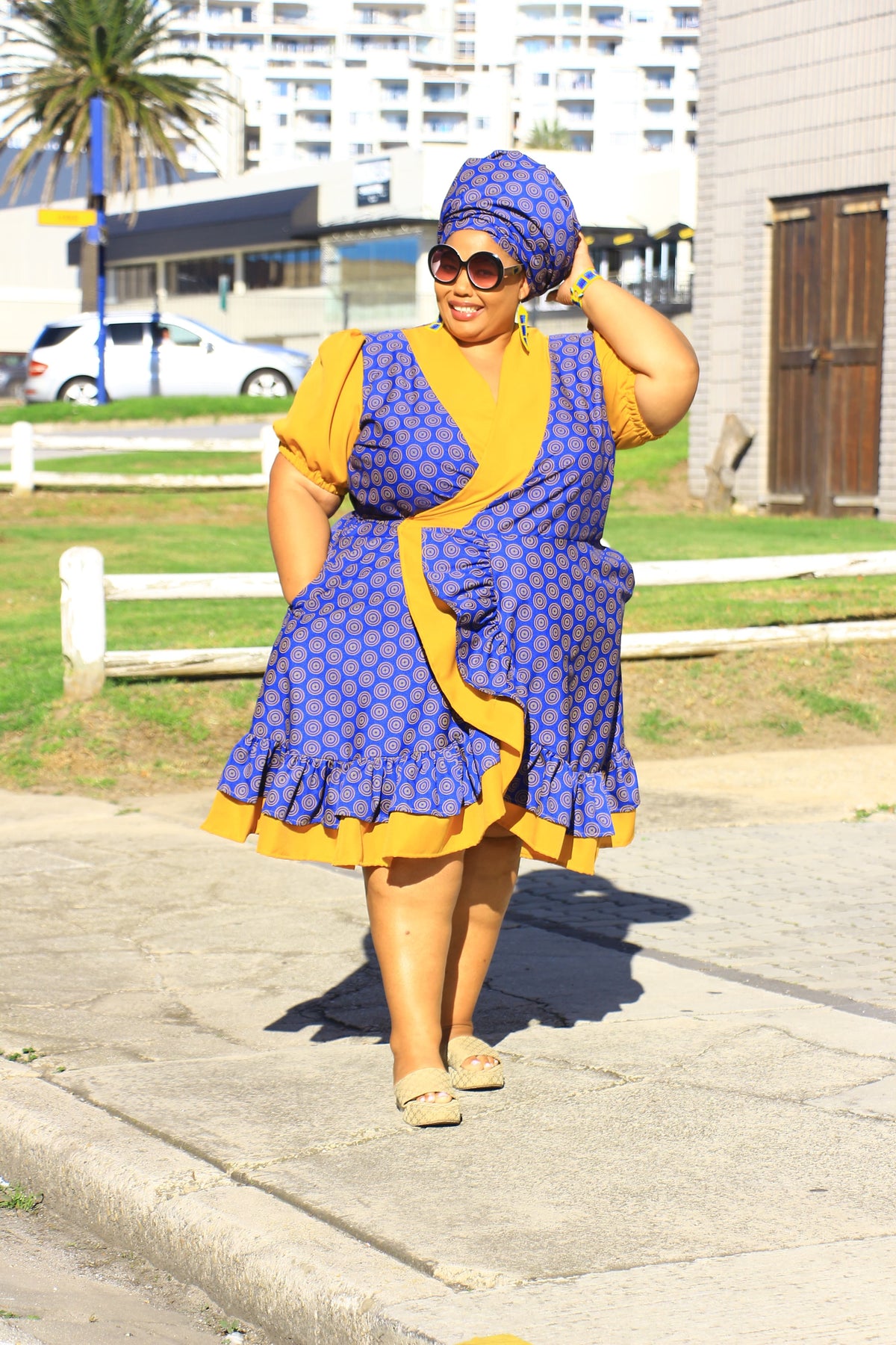 Plus Size Pinifore