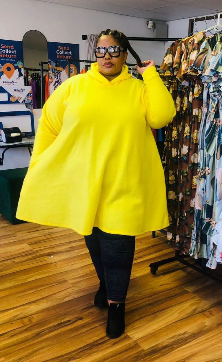 Plus Size Fluffy Hoodies
