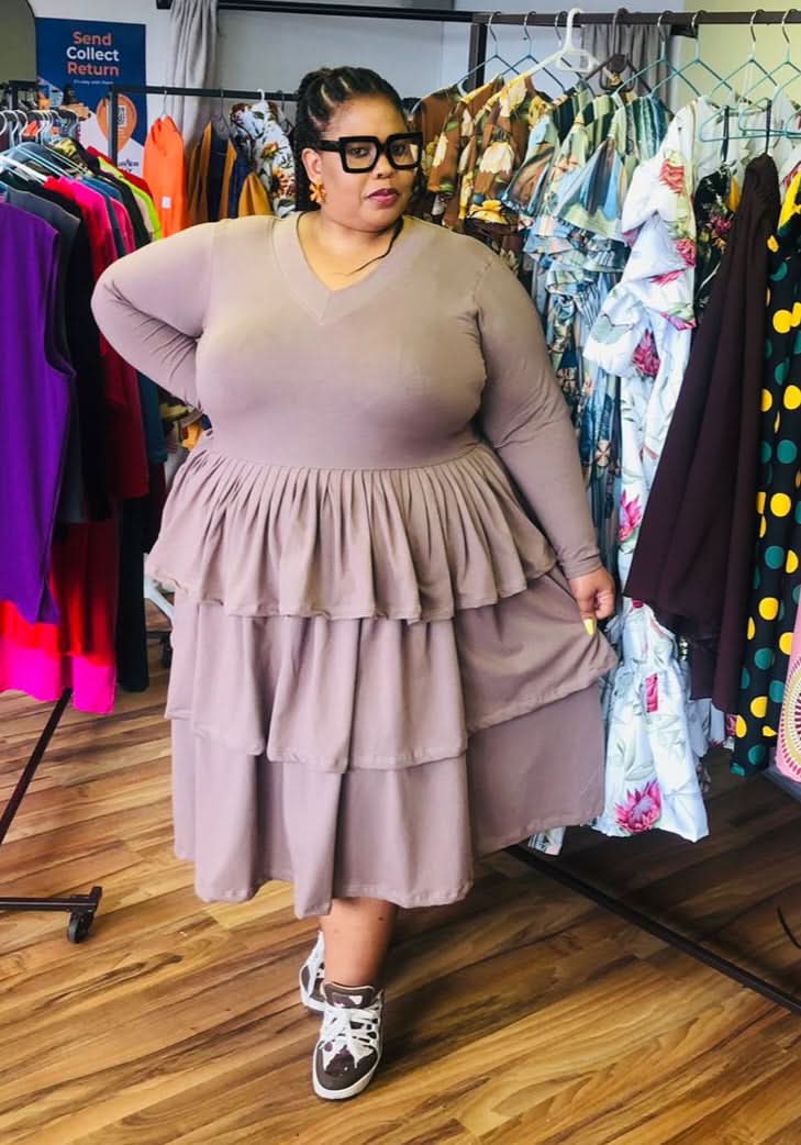 Plus Size 3 Step Dress