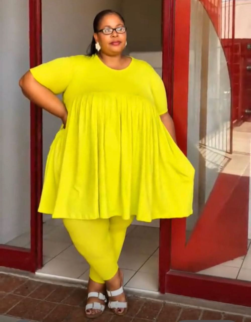 Plus Size Legging Set